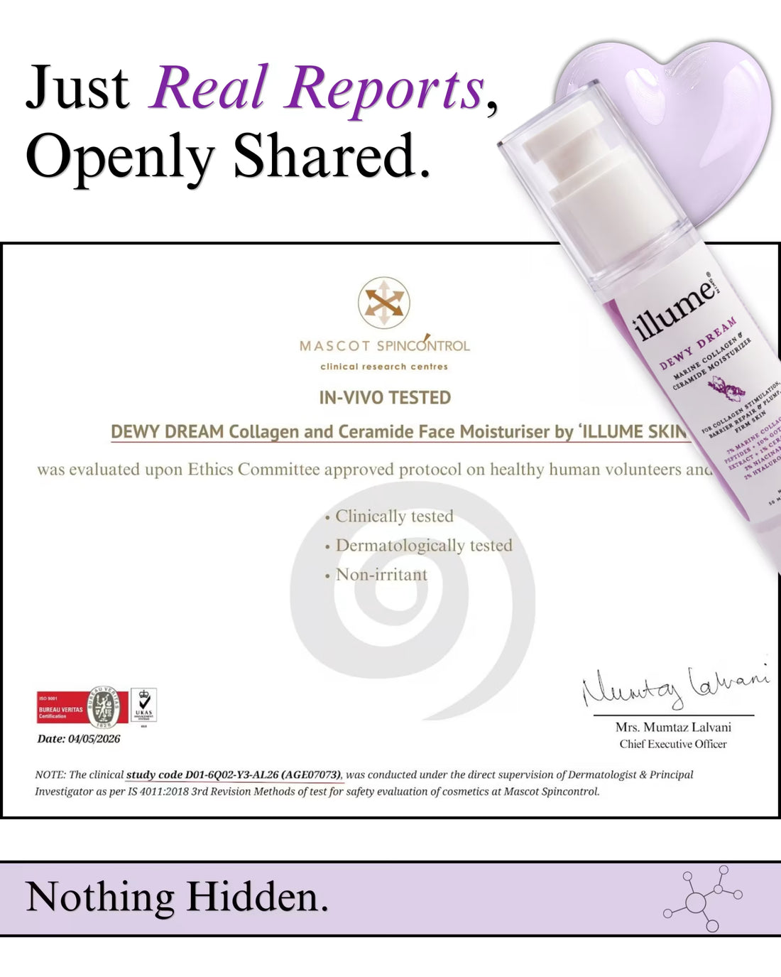 Dewy Dream 7% Collagen & Ceramide Face Moisturiser 50 ml - view 8