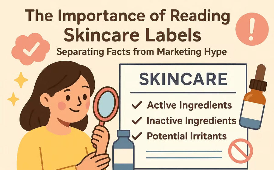 The Importance of Reading Skincare Labels Separating Facts from Marketing Hype