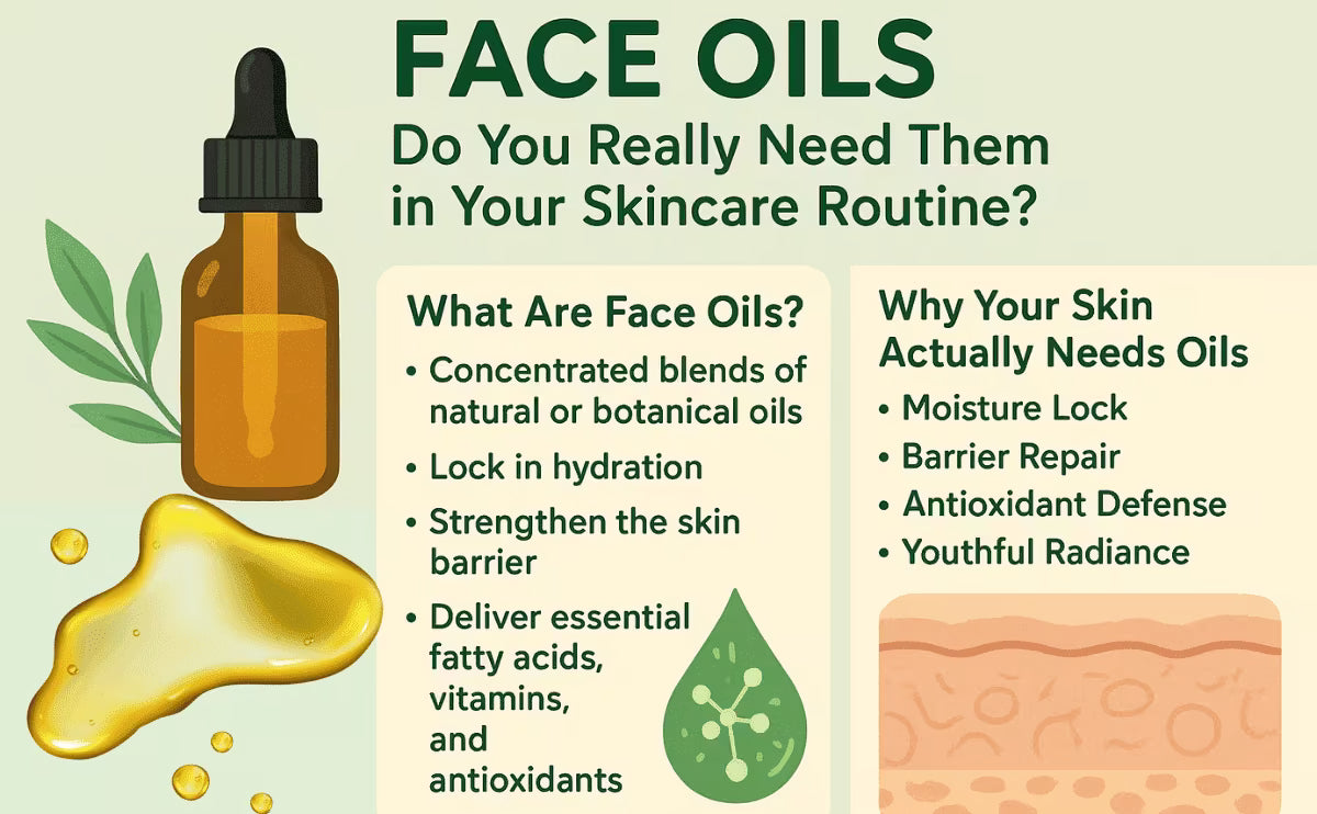 🌿 Face Oils: Do You Really Need Them in Your Skincare Routine?