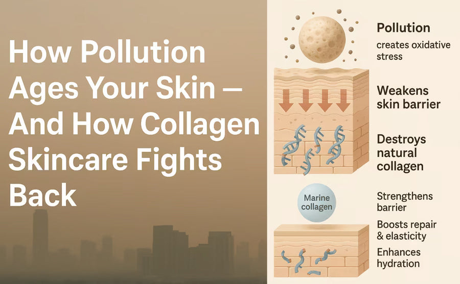 How Pollution Ages Your Skin and How Collagen Skincare Fights Back