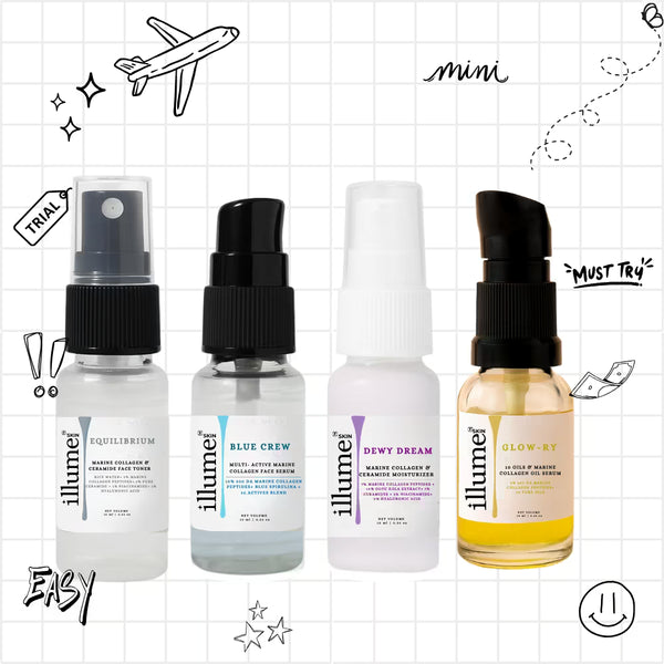 Collagen Boosting Minis Combo 4 x 10 ml - ILLUME SKIN