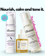 Collagen Skincare Trio | Face Serum, Moisturiser, Toner, Oil Serum with Collagen | Choose your own Trio | 180ml