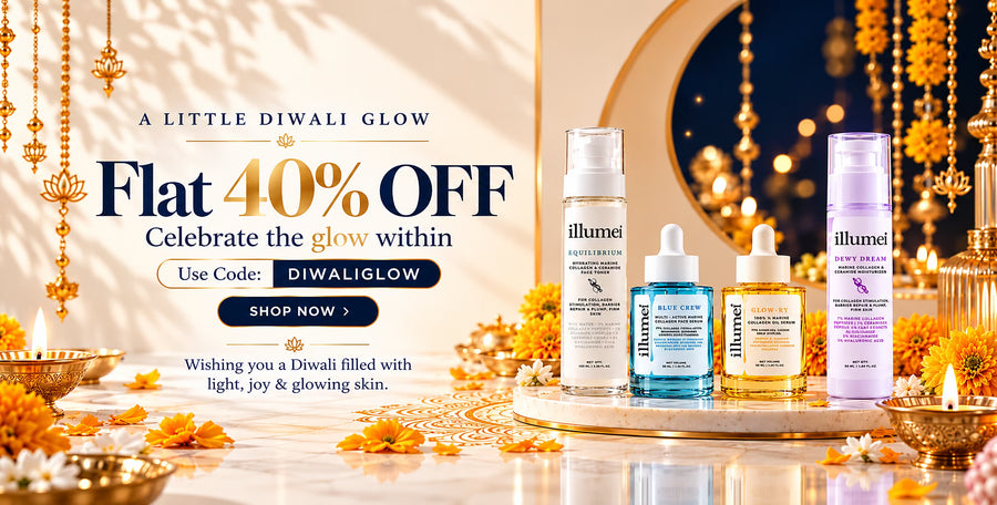 Real skin real results - ILLUME SKIN dermatologically tested collagen skincare.