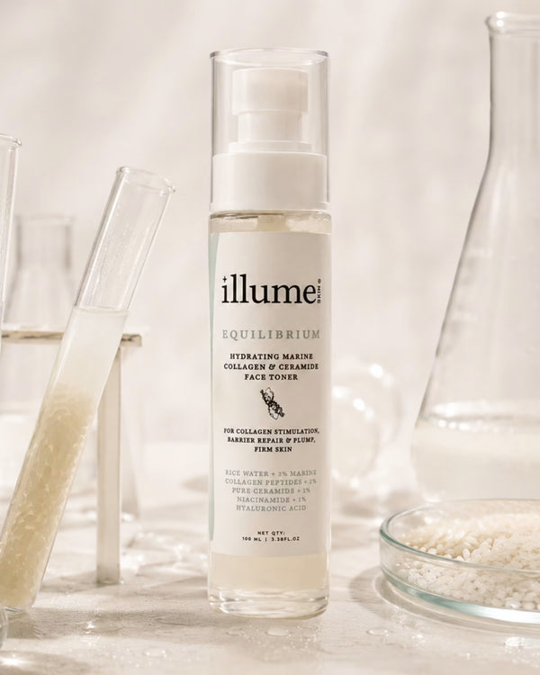 Equilibrium 2% Collagen Rice Water Toner 100 ml - ILLUME SKIN