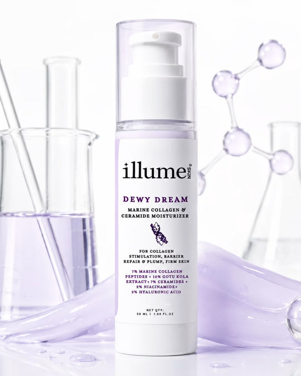 Dewy Dream 7% Collagen & Ceramide Face Moisturiser 50 ml - ILLUME SKIN