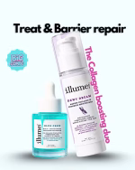Collagen boosting duos- Blue crew face serum and Dewy dream moisturizer